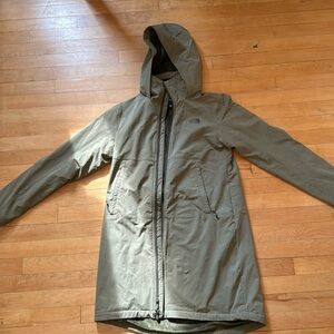 North Face Winter Coat - Green - Medium